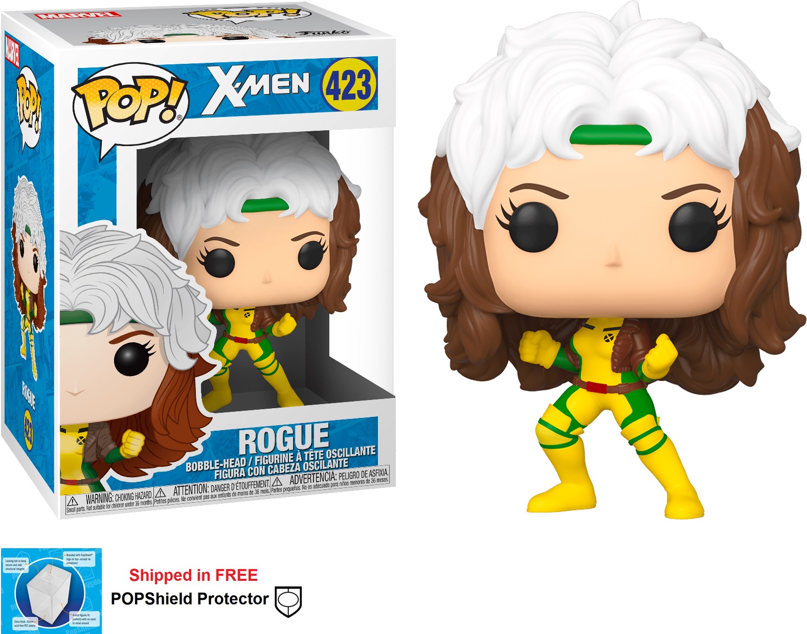 Funko POP Marvel X-Men Rogue Figure - #423